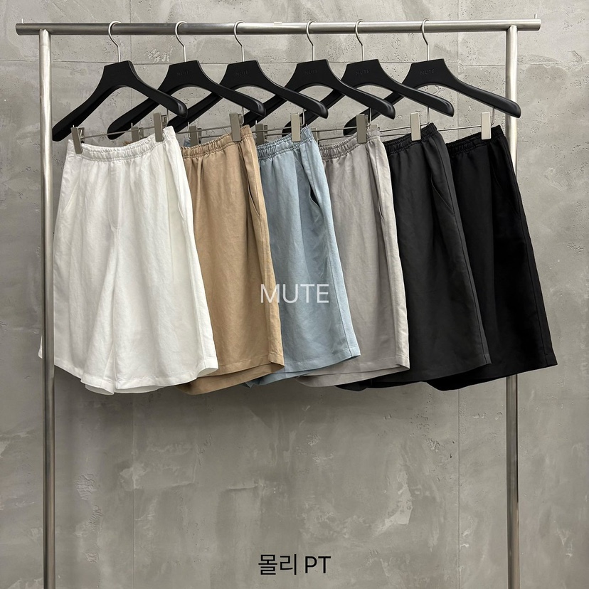 MUTE-P韓國代購女裝新款熱賣休閑人氣職業26春夏推薦短褲MUTE短褲
