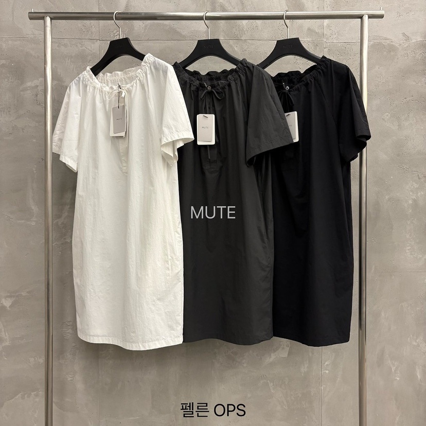 MUTE-P韓國東大門代購女士新品人氣熱賣26春夏推薦連衣裙MUTE連衣裙