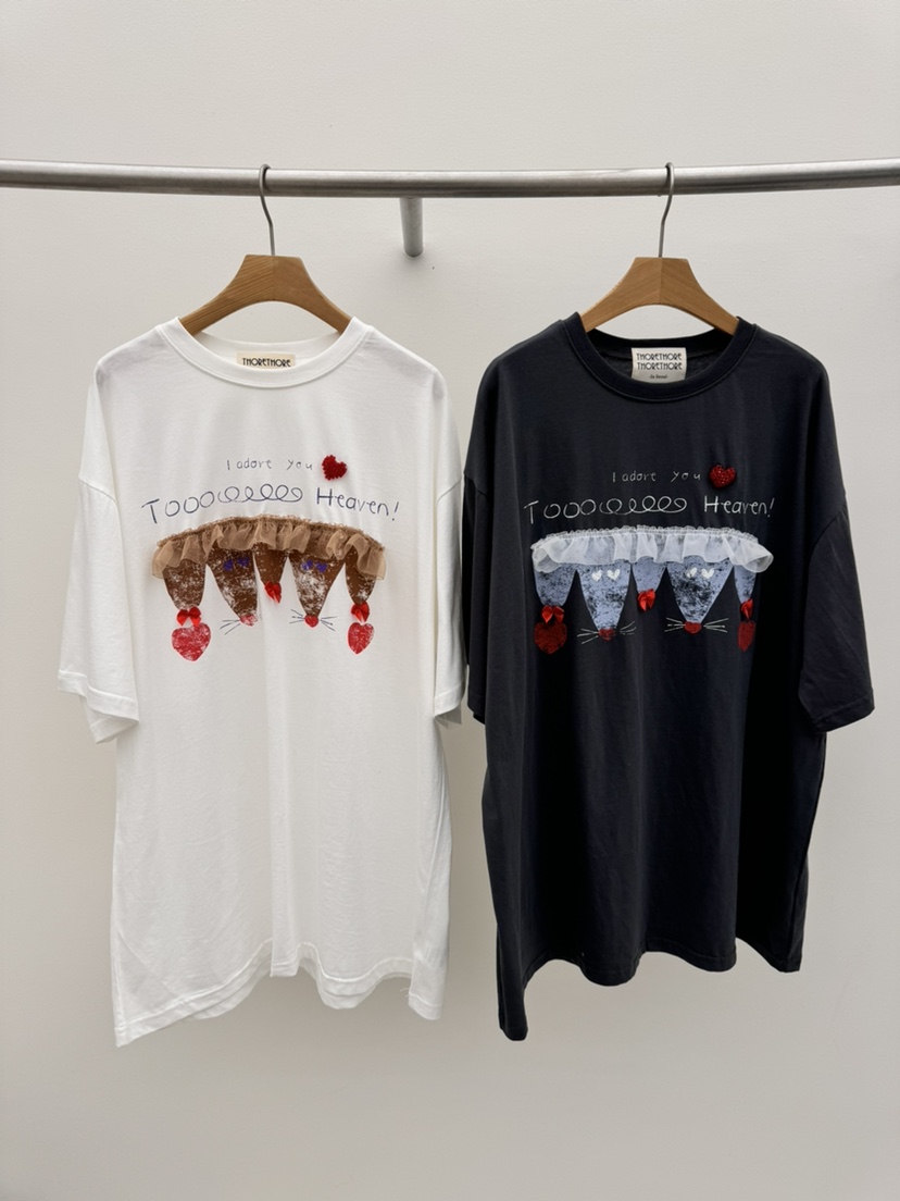 THORE韓國東大門直郵女士新款推薦職業休閑26春夏熱賣T恤THORET恤