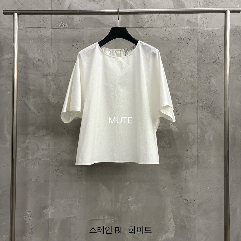 MUTE-P韓國代購女士新品26春夏推薦熱賣人氣職業襯衫蕾絲衫MUTE襯衫/蕾絲衫圖色1