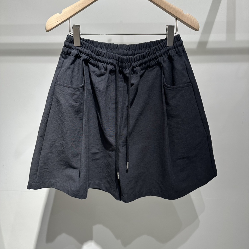 LAMINEDOR東大門實拍女士新品職業26春夏推薦時尚短褲雙層LA MINE DOR短褲圖色4黑色