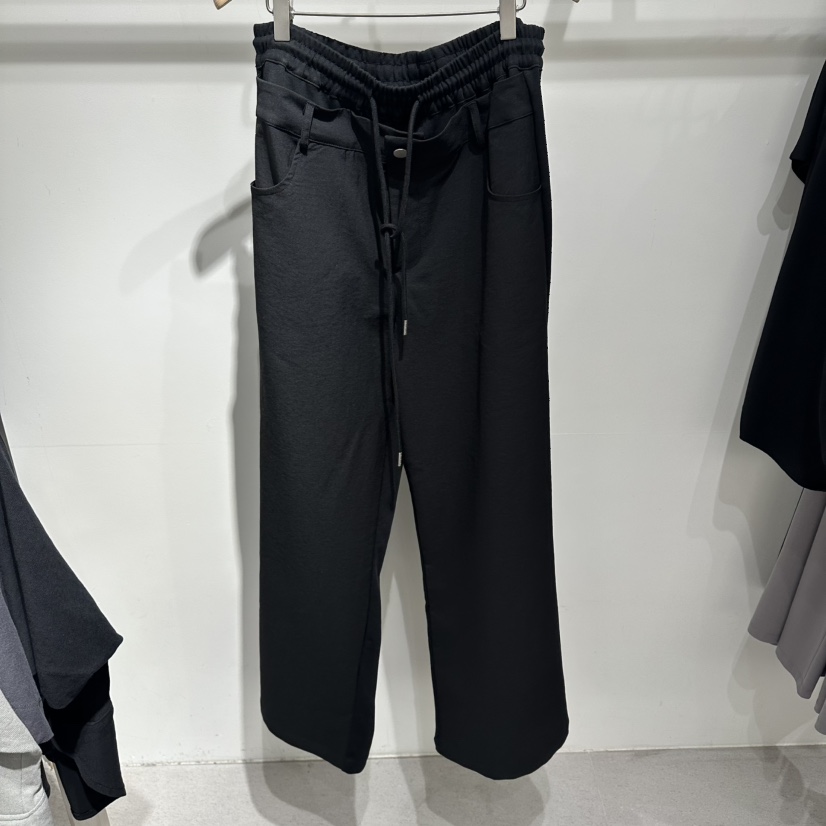 LAMINEDOR韓國代購女裝新款熱賣職業人氣休閑推薦休閑褲撞色LA MINE DOR休閑褲圖色2