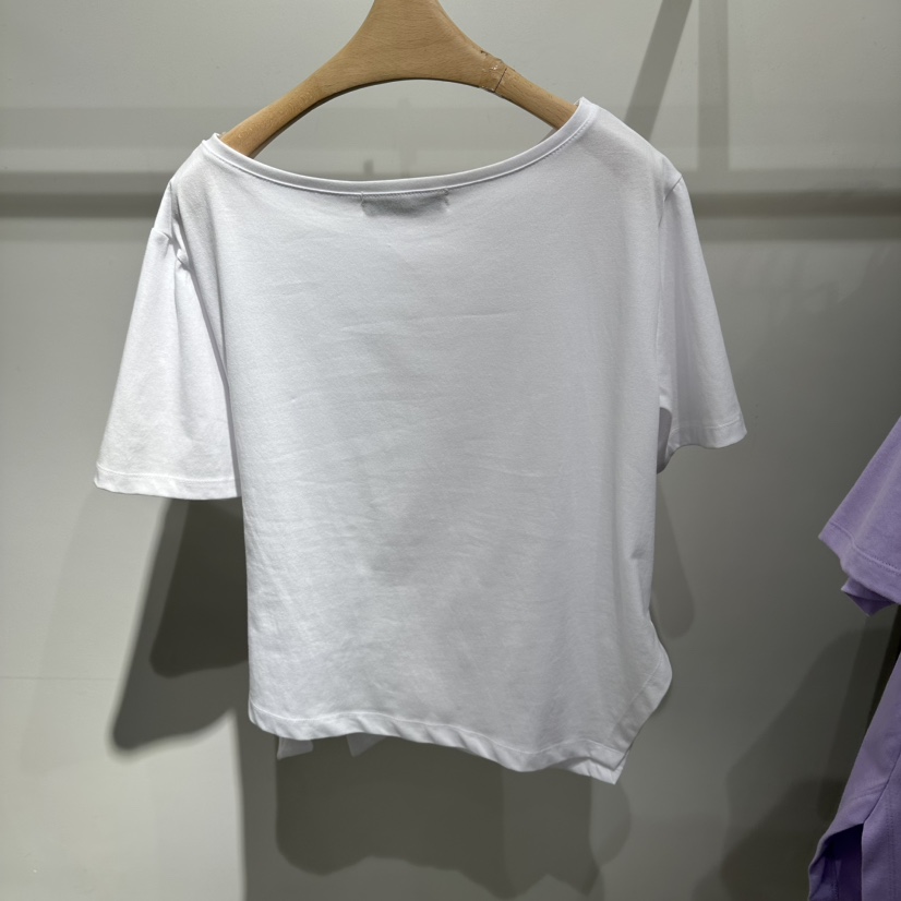 LAMINEDOR東大門實拍女裝新品熱賣職業時尚休閑推薦T恤絲帶LA MINE DORT恤