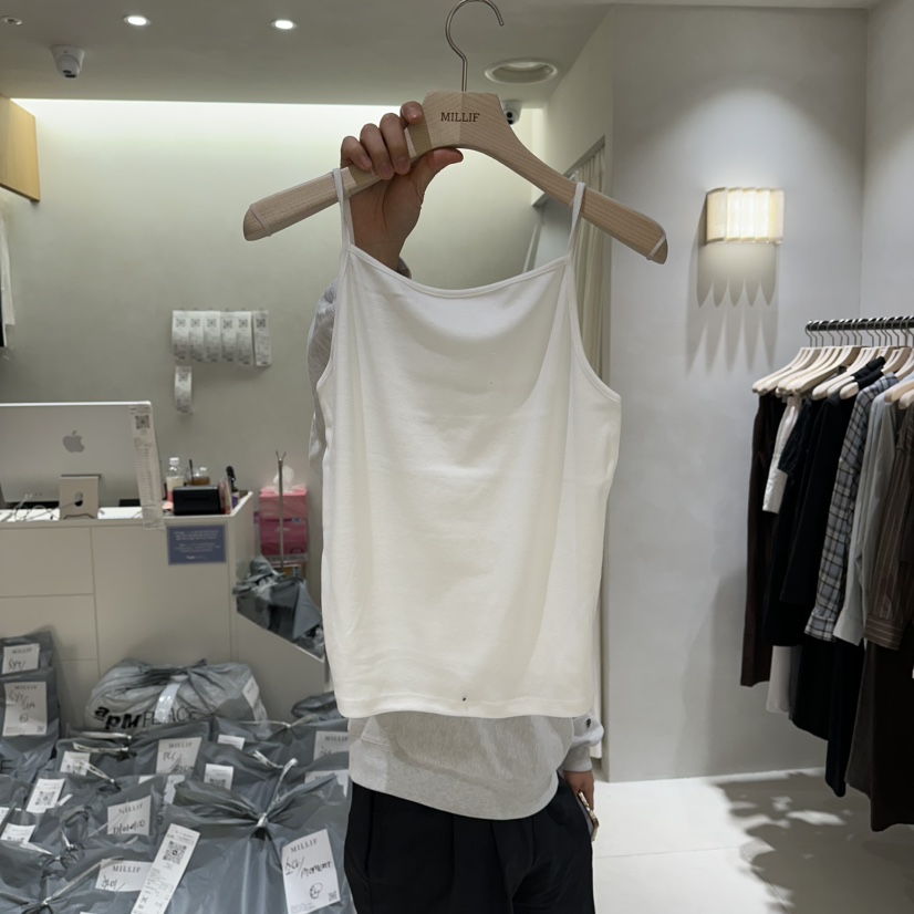 MILLIF東大門直郵女士新款推薦人氣職業真品時尚吊帶背心MILLIF吊帶/背心圖色2