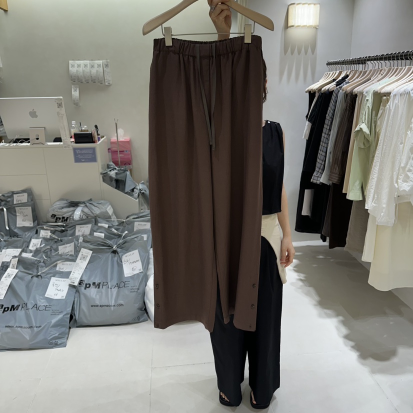 MILLIF韓國代購女士新款人氣職業推薦真品26春夏熱賣休閑褲MILLIF休閑褲圖色1