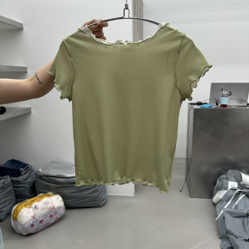 ENHANCE東大門代購女裝新品真品推薦職業休閑26春夏人氣T恤ENHANCE/HOPESMORET恤圖色4