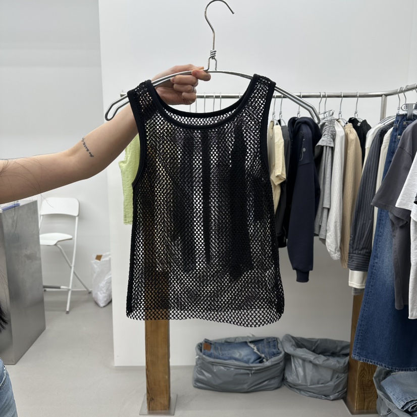 ENHANCE韓國直郵女士新品職業休閑人氣時尚吊帶背心不含內搭ENHANCE/HOPESMORE吊帶/背心