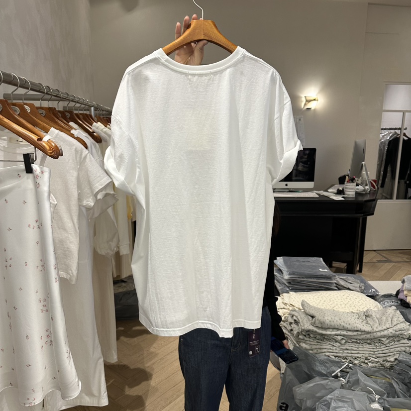 BRUSH-P/MULETTE東大門直郵女士新款26春夏真品休閑T恤BRUSH-P/MULETTET恤