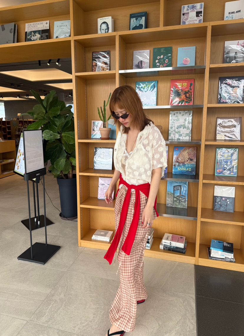 DENVER韓國直郵女士新款26春夏休閑推薦人氣熱賣襯衫蕾絲衫DENVER襯衫/蕾絲衫