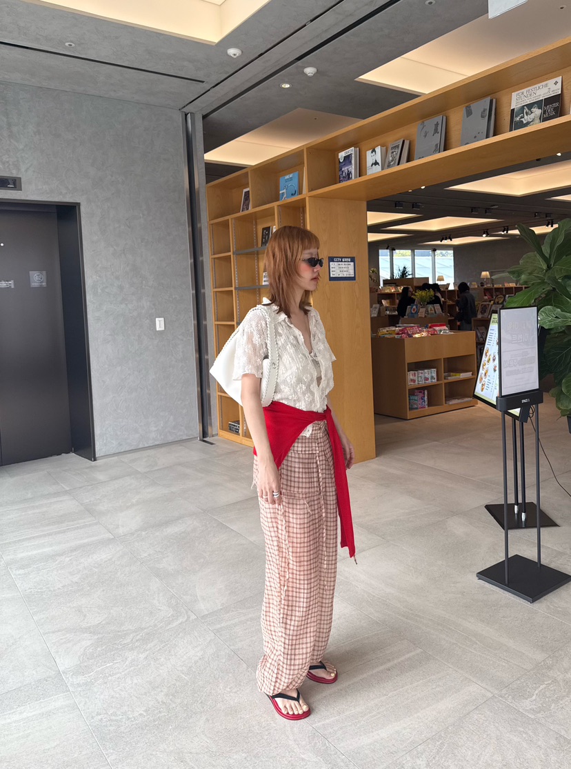 DENVER韓國直郵女士新款26春夏休閑推薦人氣熱賣襯衫蕾絲衫DENVER襯衫/蕾絲衫