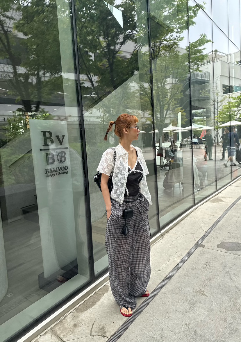 DENVER韓國直郵女士新款26春夏休閑推薦人氣熱賣襯衫蕾絲衫DENVER襯衫/蕾絲衫