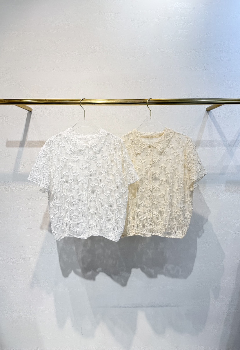 DENVER韓國直郵女士新款26春夏休閑推薦人氣熱賣襯衫蕾絲衫DENVER襯衫/蕾絲衫圖色2左二色