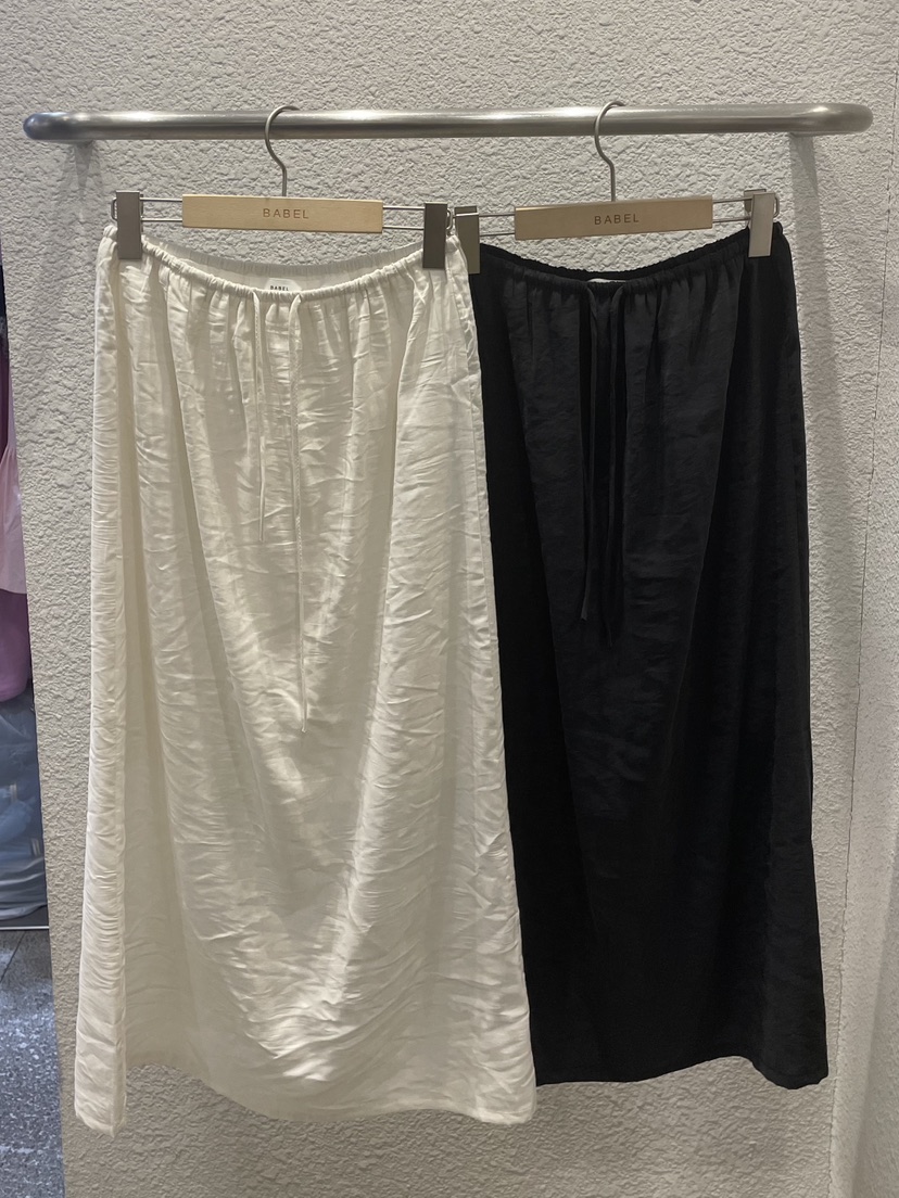 BABEL韓國直郵實拍女裝新款職業26春夏熱賣休閑推薦人氣長裙BABEL長裙