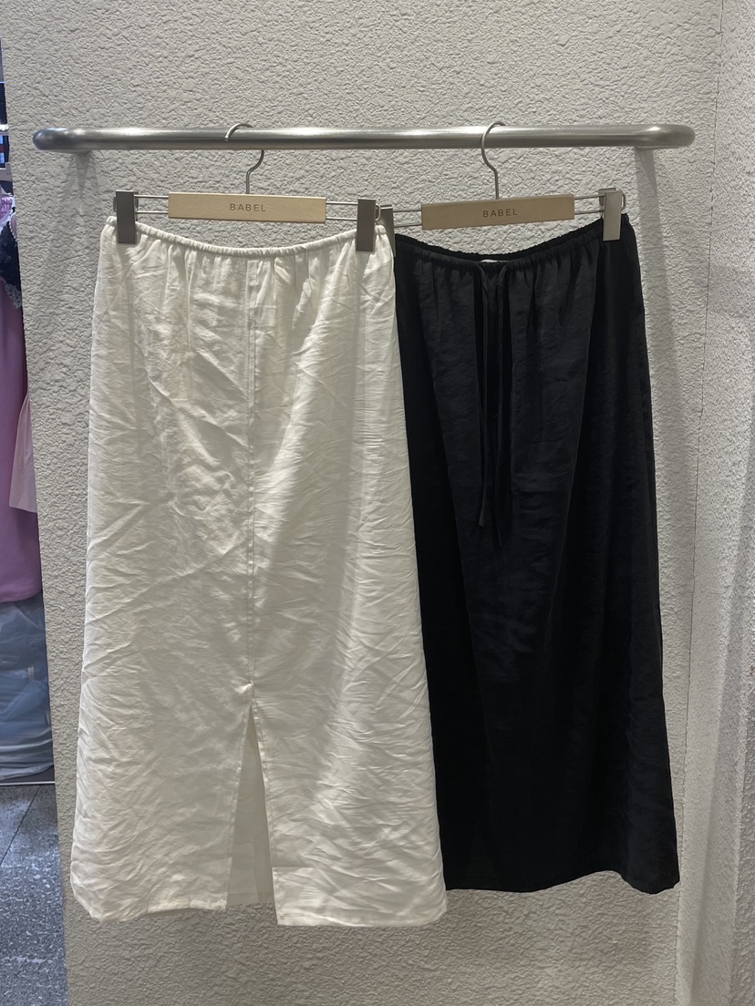 BABEL韓國直郵實拍女裝新款職業26春夏熱賣休閑推薦人氣長裙BABEL長裙