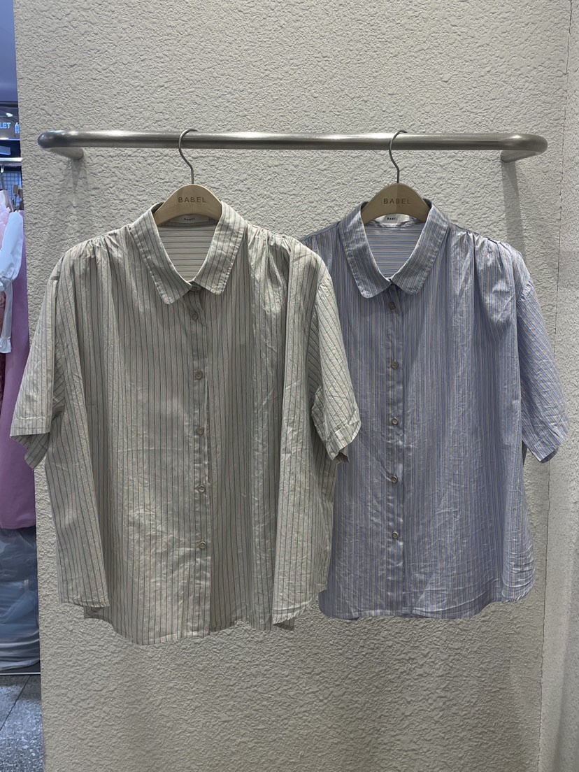 BABEL韓國東大門代購女士新品時尚熱賣職業26春夏襯衫蕾絲衫BABEL襯衫/蕾絲衫