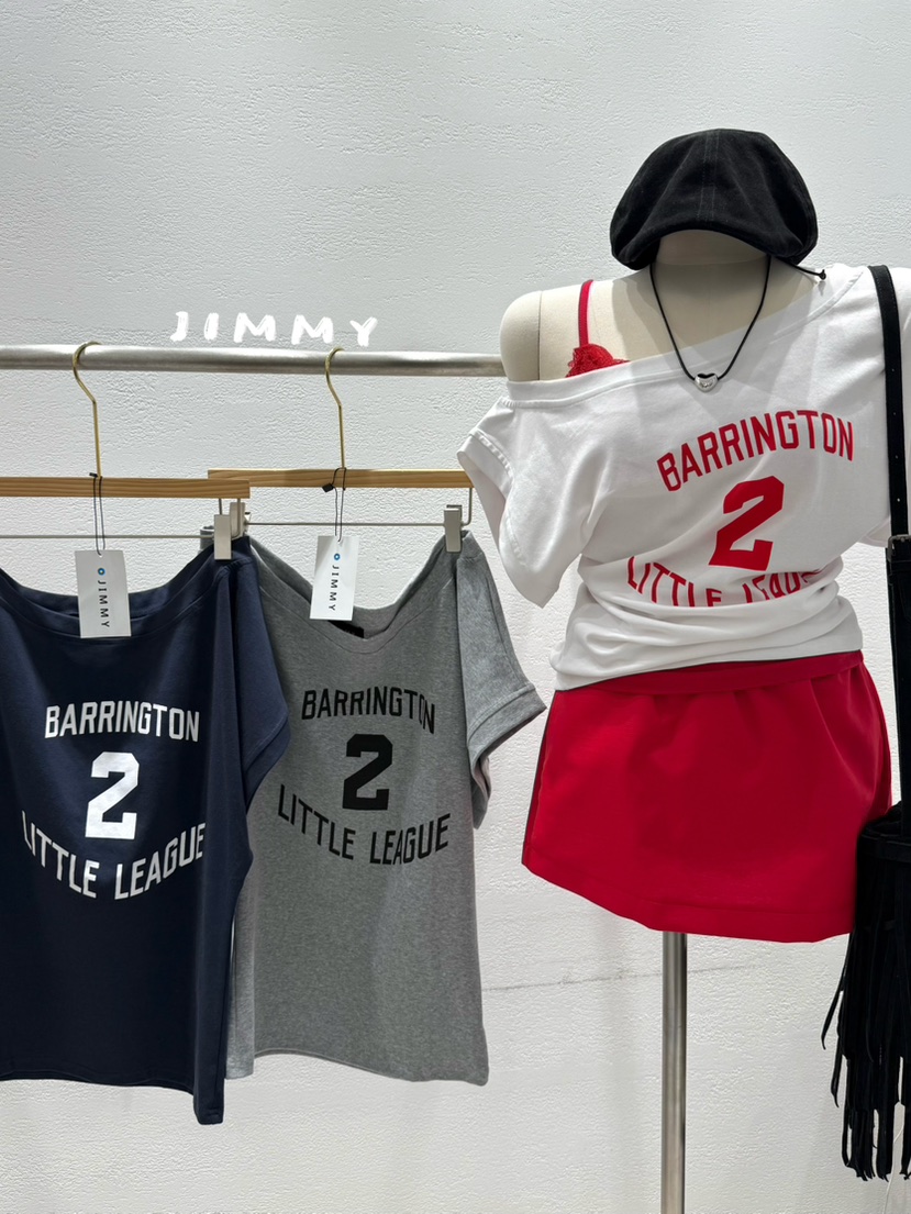 JIMMY韓國東大門直郵女裝新款熱賣推薦26春夏職業時尚T恤JIMMY/REMAKET恤