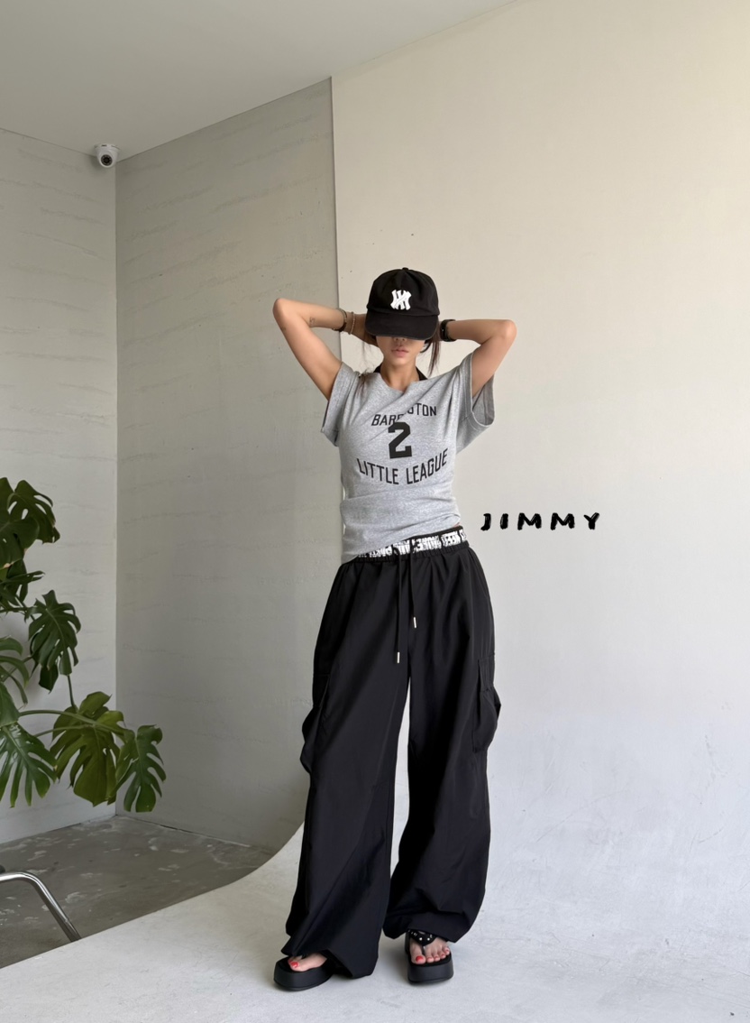 JIMMY韓國東大門直郵女裝新款熱賣推薦26春夏職業時尚T恤JIMMY/REMAKET恤