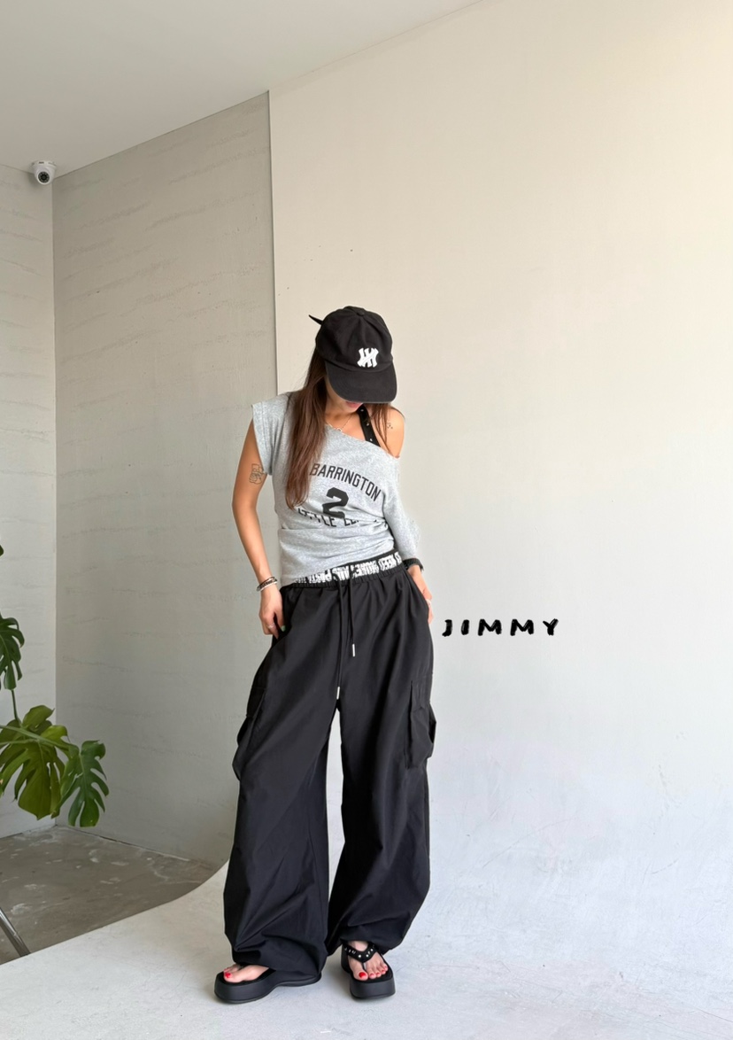 JIMMY韓國東大門直郵女裝新款熱賣推薦26春夏職業時尚T恤JIMMY/REMAKET恤