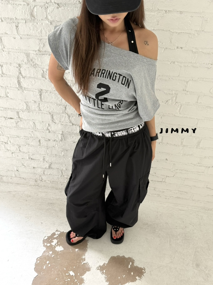 JIMMY韓國東大門直郵女裝新款熱賣推薦26春夏職業時尚T恤JIMMY/REMAKET恤