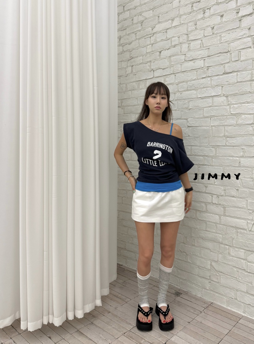 JIMMY韓國東大門直郵女裝新款熱賣推薦26春夏職業時尚T恤JIMMY/REMAKET恤