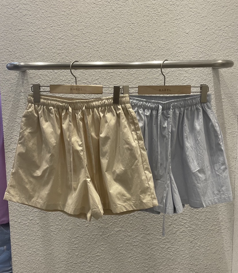 BABEL韓國東大門直郵女士新品熱賣時尚26春夏人氣休閑短褲BABEL短褲