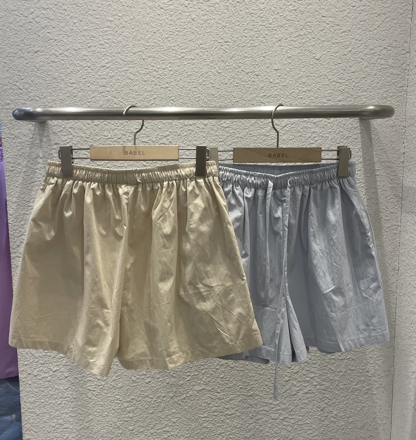 BABEL韓國東大門直郵女士新品熱賣時尚26春夏人氣休閑短褲BABEL短褲