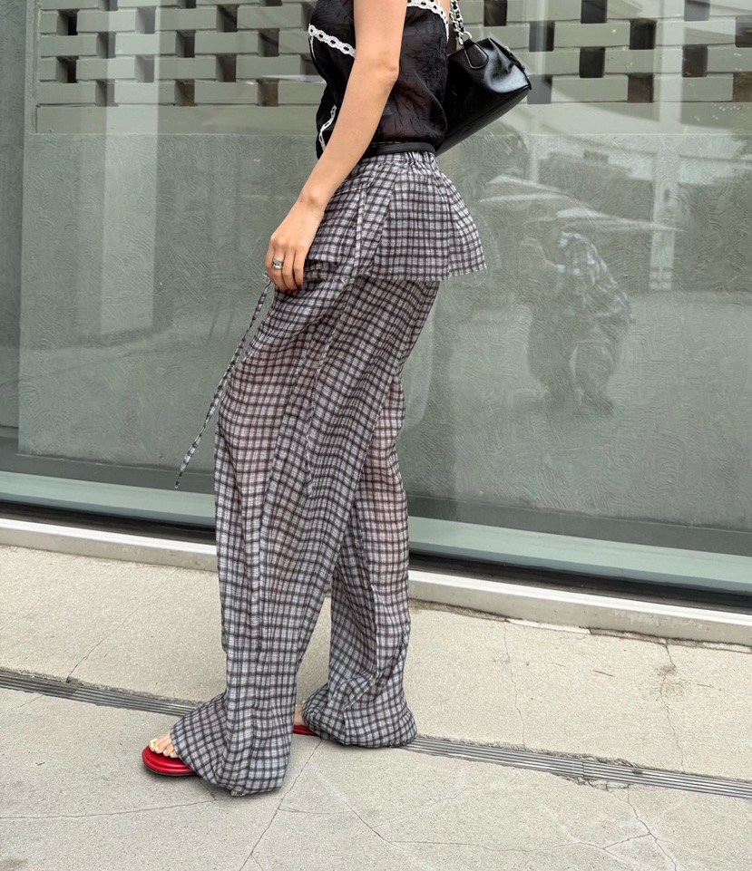 DENVER韓國東大門直郵女士新款時尚26春夏人氣休閑休閑褲DENVER休閑褲