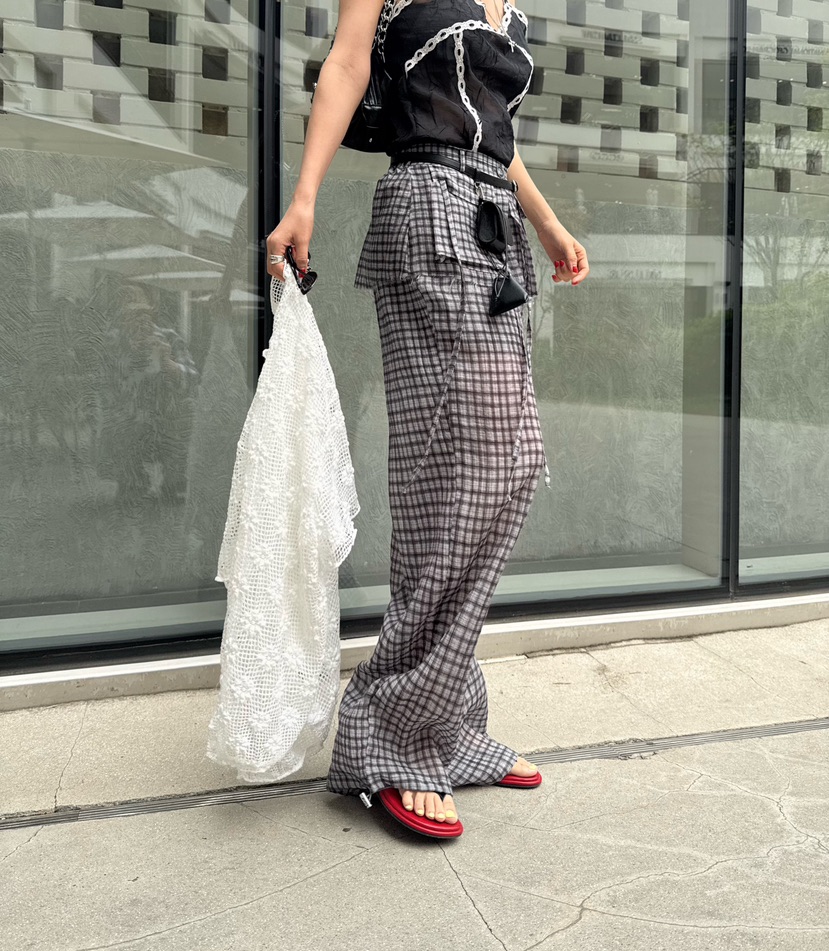 DENVER韓國東大門直郵女士新款時尚26春夏人氣休閑休閑褲DENVER休閑褲