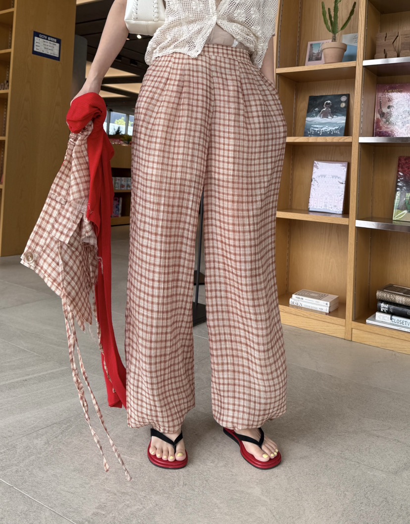 DENVER韓國東大門直郵女士新款時尚26春夏人氣休閑休閑褲DENVER休閑褲