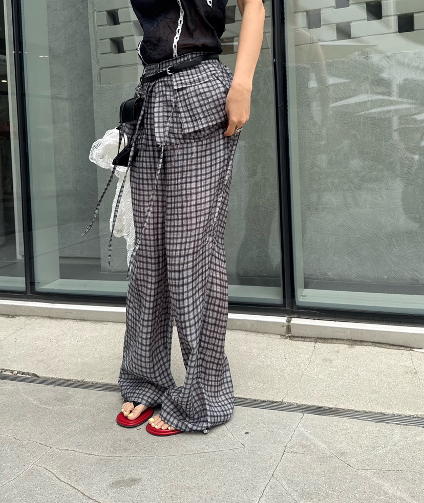 DENVER韓國東大門直郵女士新款時尚26春夏人氣休閑休閑褲DENVER休閑褲圖色1