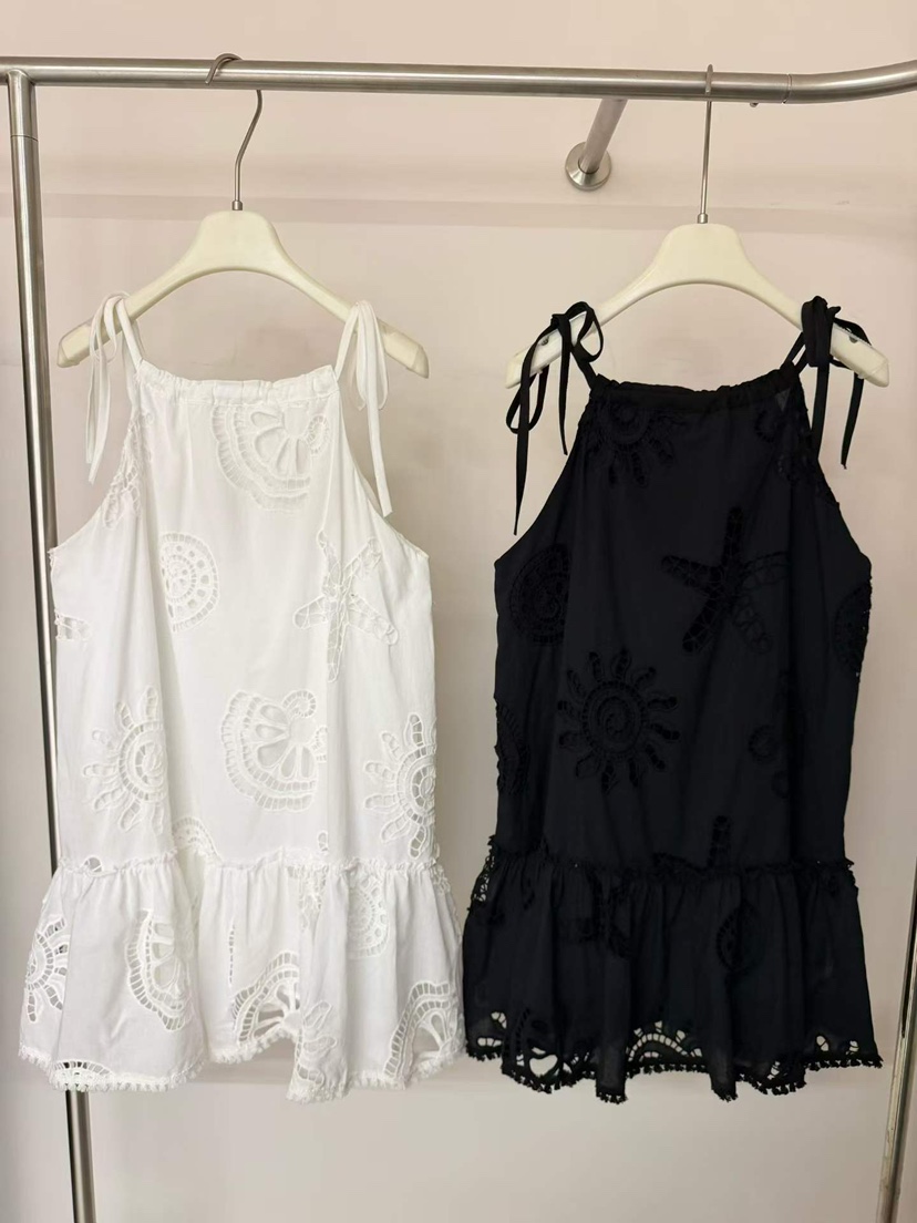 SYMBOL韓國直郵女士新款熱賣26春夏推薦職業休閑連衣裙刺繡SYMBOL連衣裙