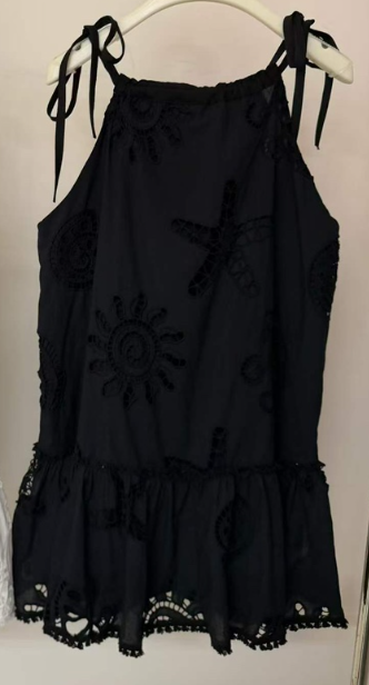 SYMBOL韓國直郵女士新款熱賣26春夏推薦職業休閑連衣裙刺繡SYMBOL連衣裙圖色2