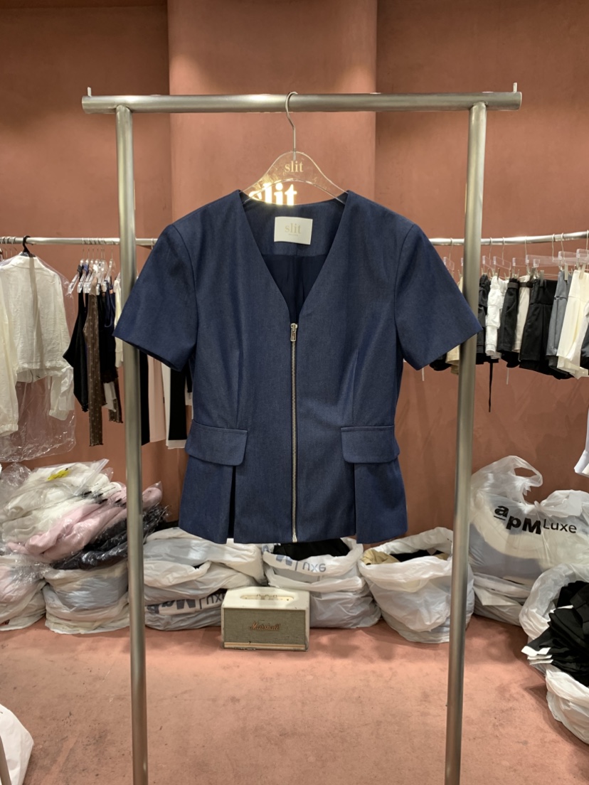 SLIT韓國代購女裝新品時尚26春夏人氣推薦熱賣職業休閑夾克SLIT夾克圖色1