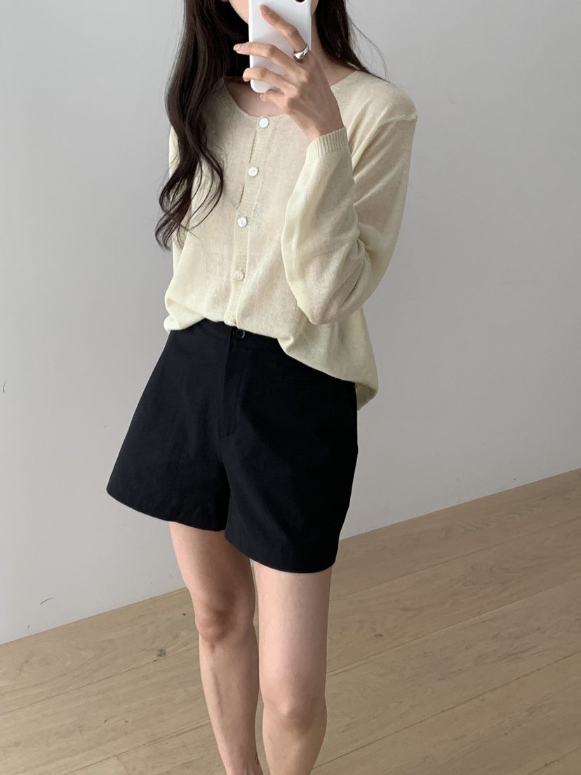 NOTICE韓國東大門直郵女裝新款熱賣職業時尚推薦26春夏短褲NOTICE短褲