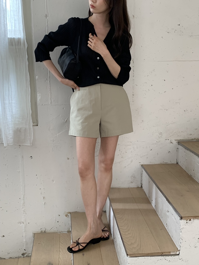 NOTICE韓國東大門直郵女裝新款熱賣職業時尚推薦26春夏短褲NOTICE短褲