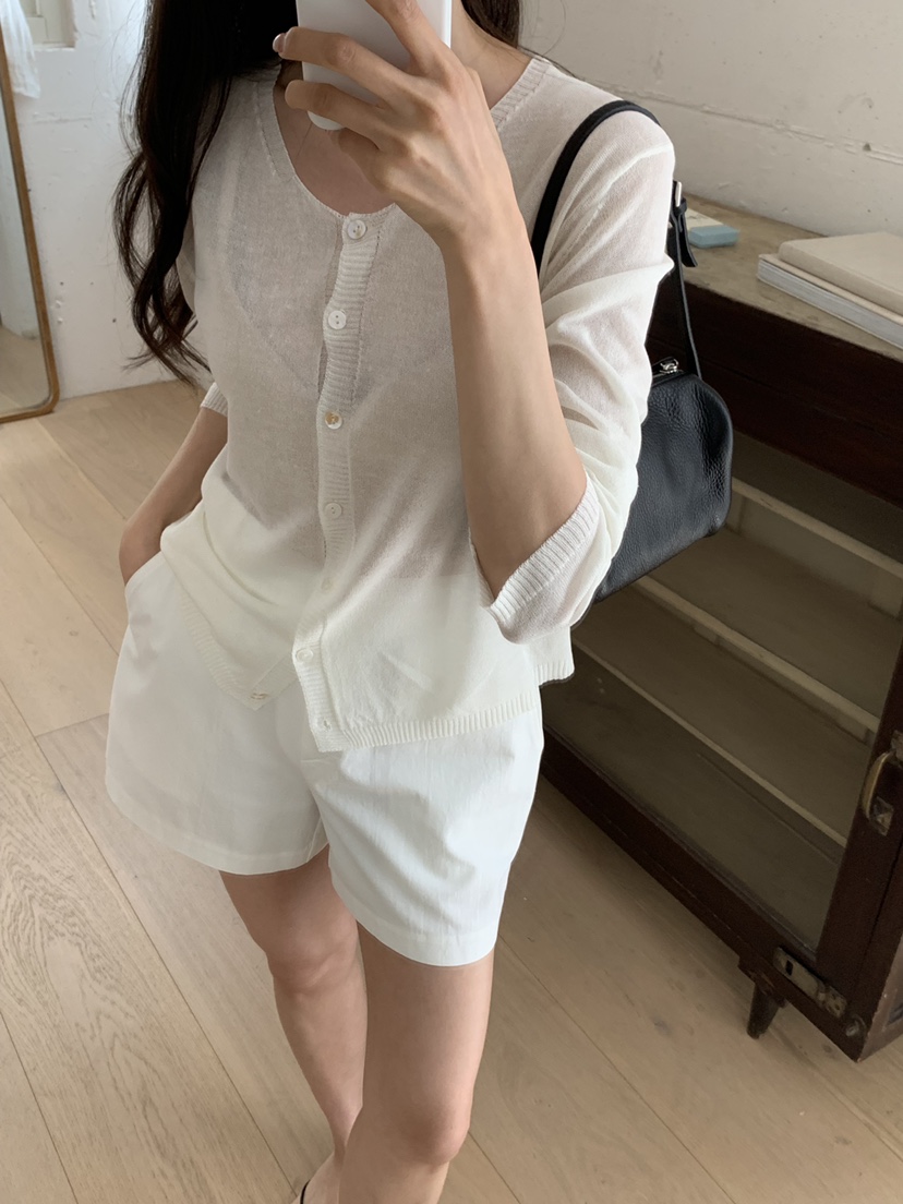 NOTICE韓國東大門直郵女裝新款熱賣職業時尚推薦26春夏短褲NOTICE短褲