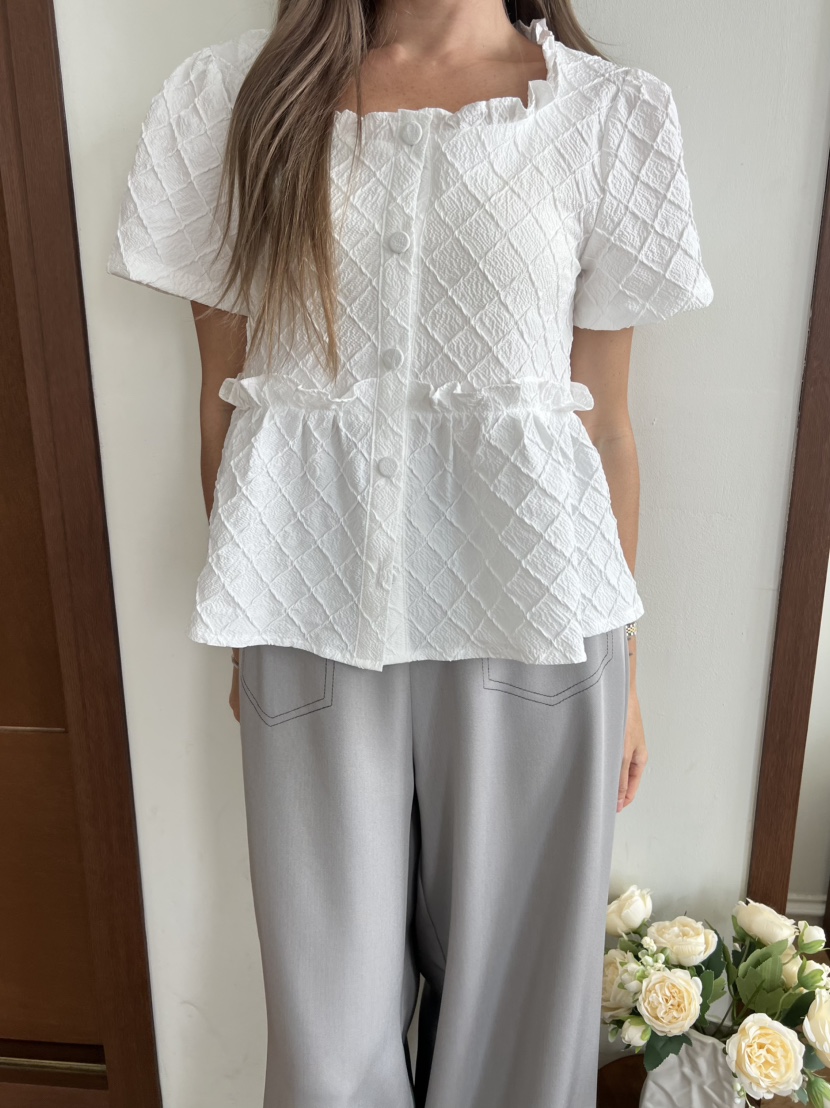 BOLD韓國東大門代購女士新款職業休閑26春夏人氣襯衫蕾絲衫BOLD襯衫/蕾絲衫