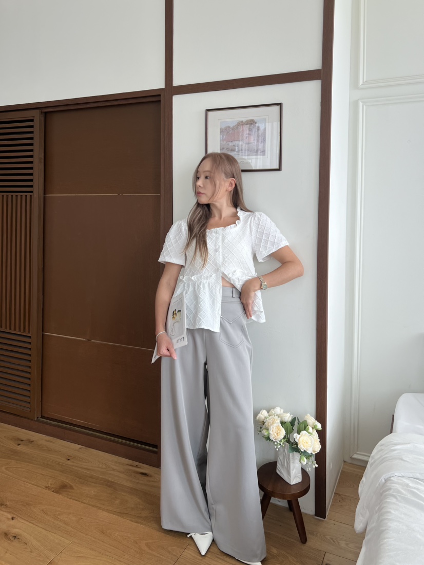 BOLD韓國東大門代購女士新款職業休閑26春夏人氣襯衫蕾絲衫BOLD襯衫/蕾絲衫