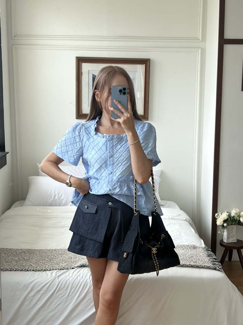 BOLD韓國東大門代購女士新款職業休閑26春夏人氣襯衫蕾絲衫BOLD襯衫/蕾絲衫