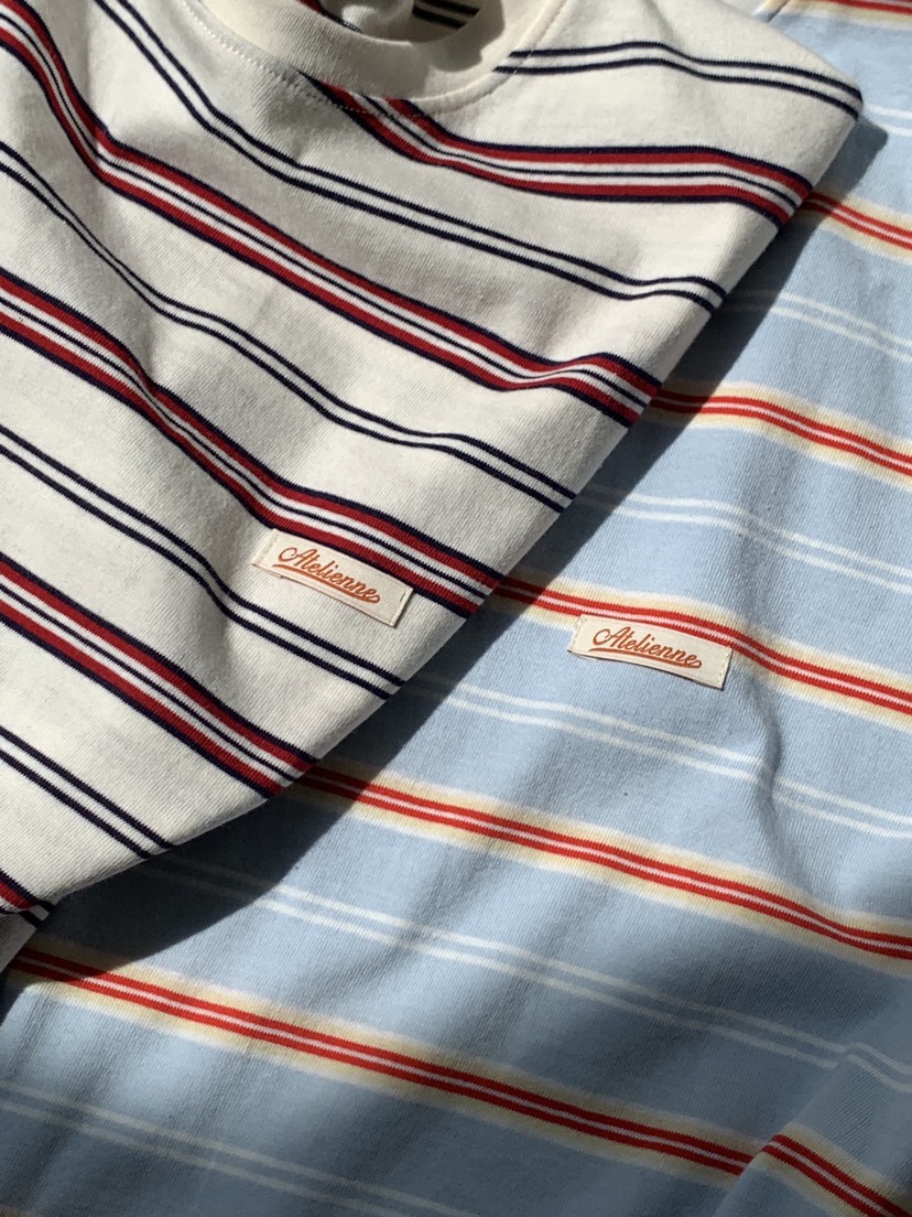 FORMSTUDIO/ATELIENNE韓國直郵女裝新款26春夏人氣T恤條紋FORMSTUDIO/ATELIENNET恤