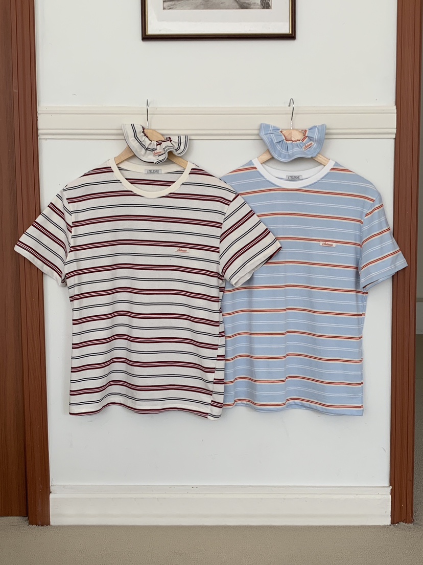 FORMSTUDIO/ATELIENNE韓國直郵女裝新款26春夏人氣T恤條紋FORMSTUDIO/ATELIENNET恤