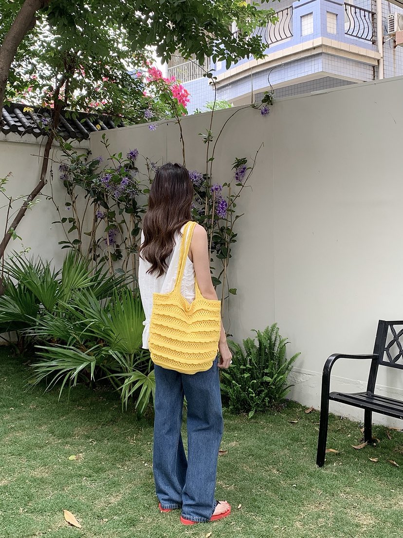 POSH BLUE韓國東大門直郵女士新品推薦單肩斜跨包荷葉邊POSH BLUE單肩/斜跨包