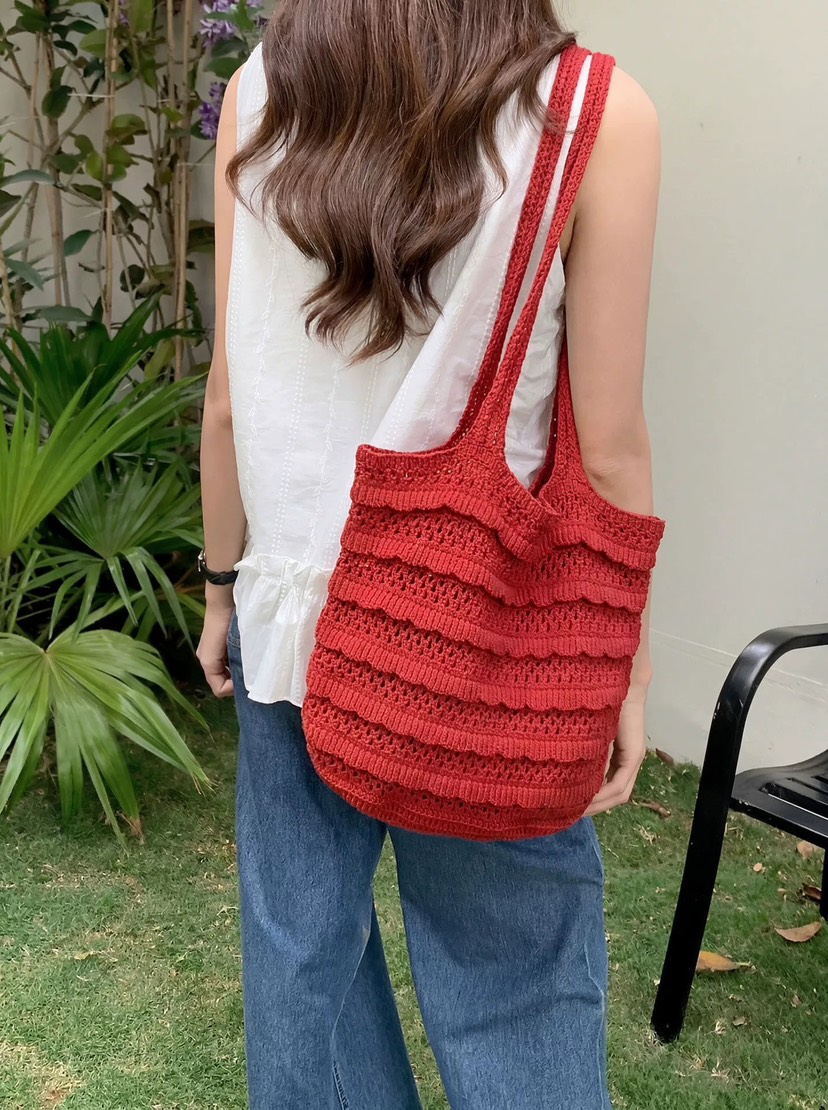 POSH BLUE韓國東大門直郵女士新品推薦單肩斜跨包荷葉邊POSH BLUE單肩/斜跨包圖色2