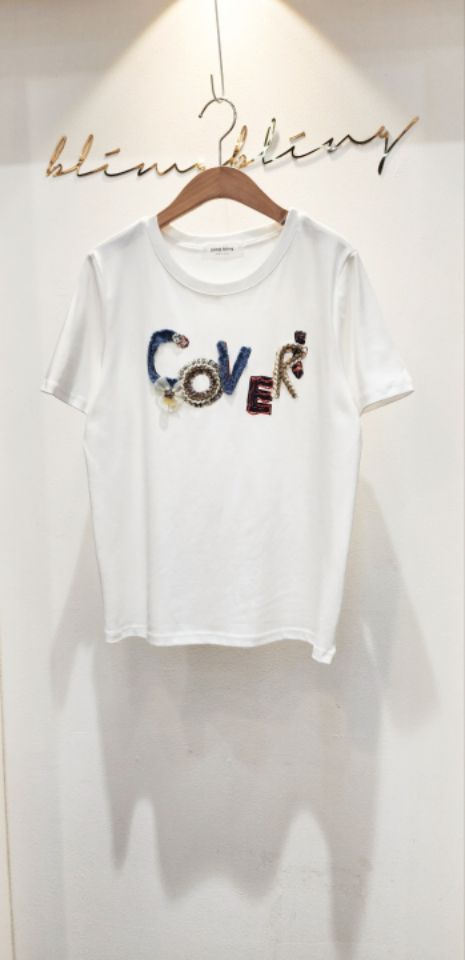 BLING BLING-S/RICO韓國直郵女士新品職業熱賣26春夏T恤BLING BLING-S/RICOT恤圖色2