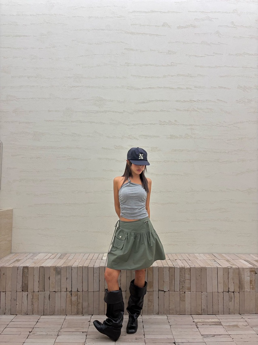 CUCUMBER韓國直郵女士新品26春夏人氣休閑熱賣時尚職業短裙CUCUMBER短裙