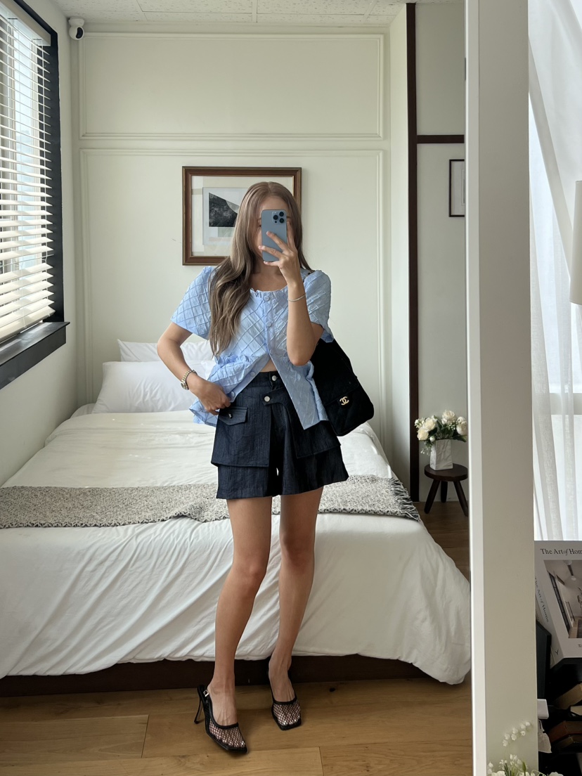 BOLD韓國東大門直郵女士新品26春夏休閑推薦職業人氣短褲BOLD短褲