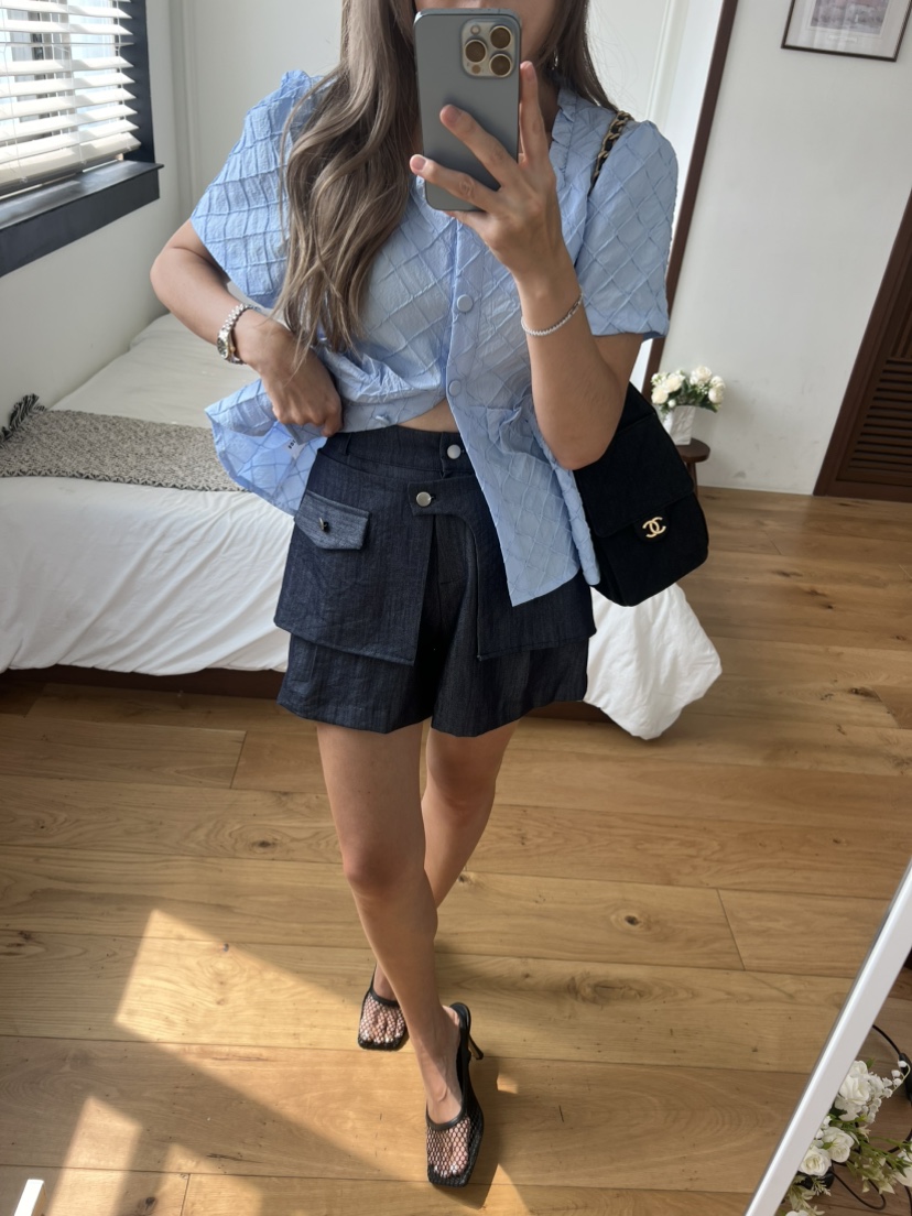 BOLD韓國東大門直郵女士新品26春夏休閑推薦職業人氣短褲BOLD短褲