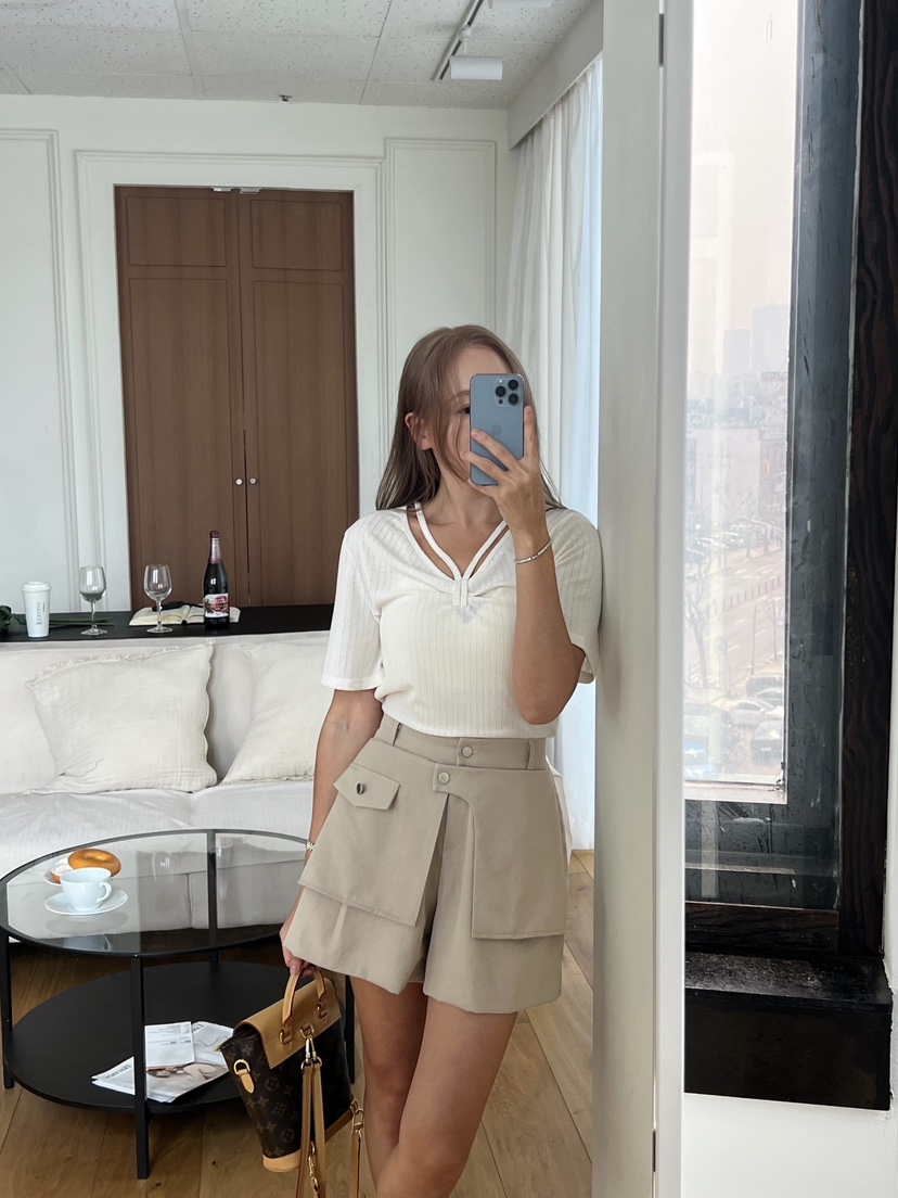 BOLD韓國東大門直郵女士新品26春夏休閑推薦職業人氣短褲BOLD短褲