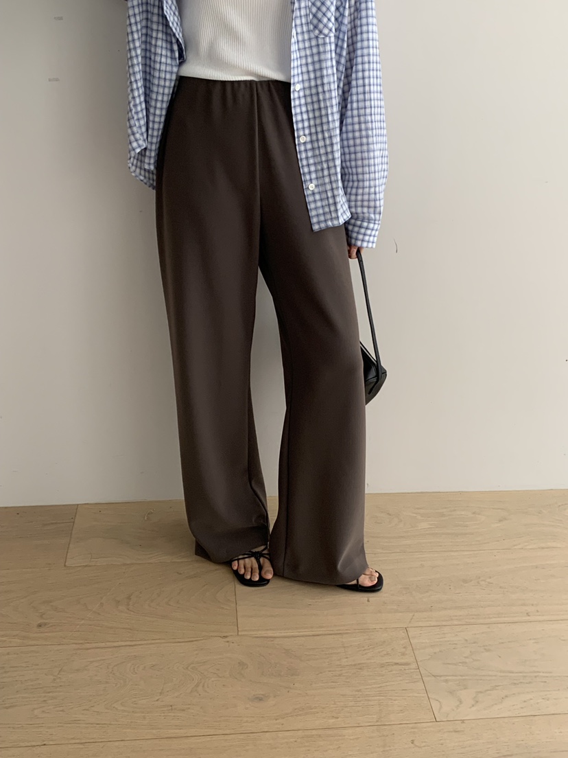 NOTICE韓國直郵實拍女裝新款職業人氣推薦時尚休閑休閑褲NOTICE休閑褲