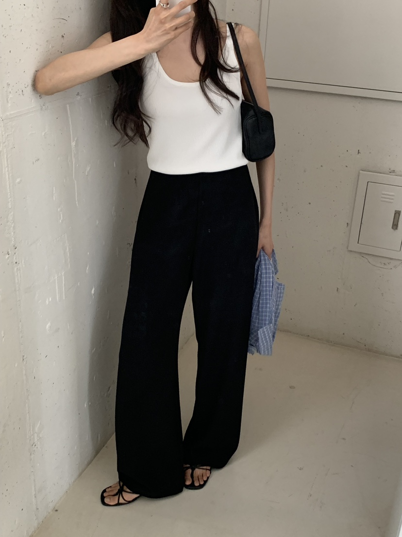 NOTICE韓國直郵實拍女裝新款職業人氣推薦時尚休閑休閑褲NOTICE休閑褲